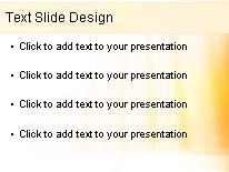 Domino Orange PowerPoint Template text slide design